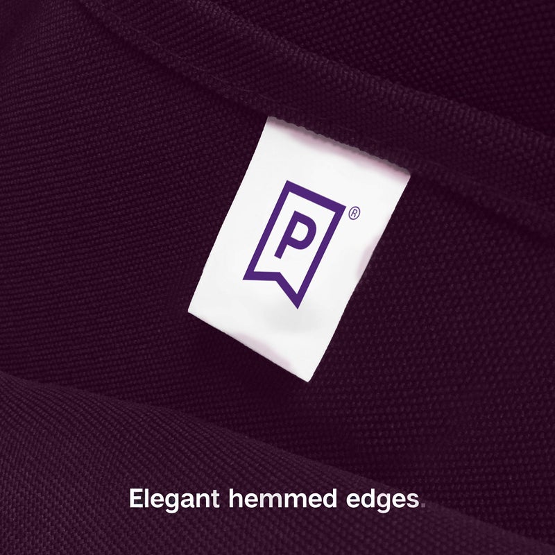 Gee Di Moda Rectangle Tablecloth - 60 x 84 Inch Eggplant Table Cloth for 5 Foot Rectangle Table - Heavy Duty Washable Fabric - for 5 Ft Buffet Table  Holiday Party  Dinner  Wedding & Baby Shower - Image 5