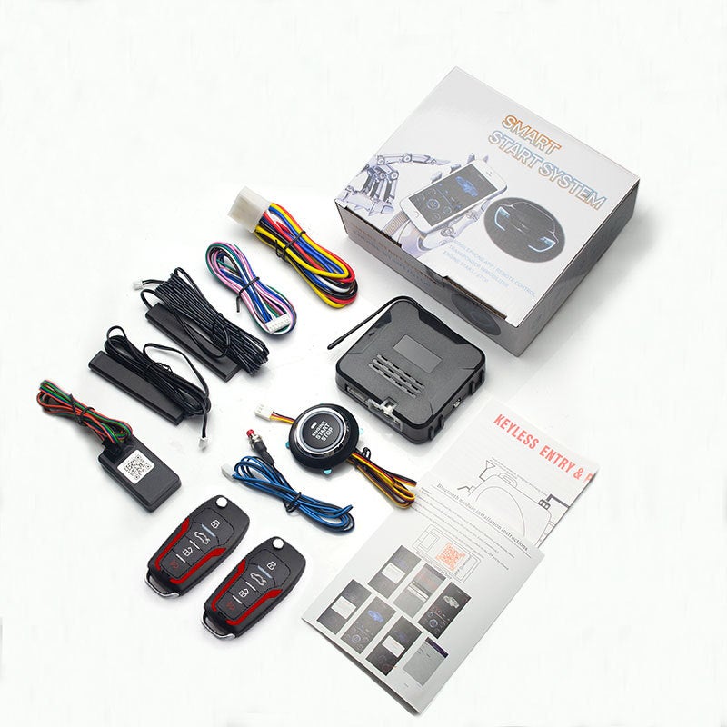 Shenqi New Mobile Phone Bluetooth Remote Control Vehicle One-Click Start Keyless Enter Pke Car Universal Modification - Image 1