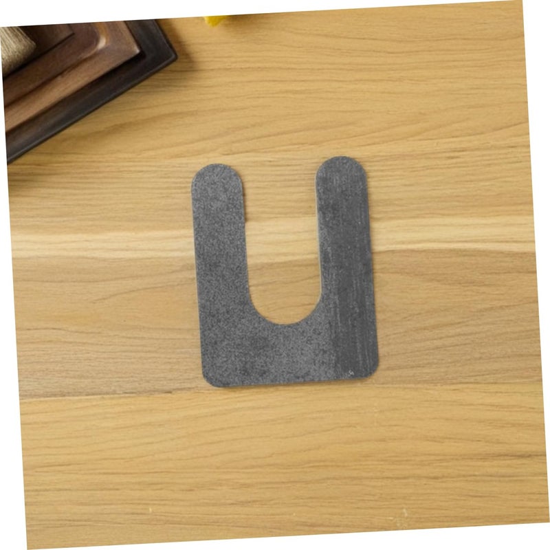 2Pcs Grey U Shaped Automotive Lift Shims Durable Leveling Pads for Hydraulic Column Adjustment - Image 5