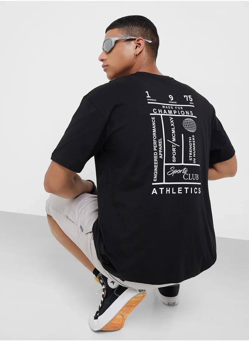 Seventy Five Oversized Graphic T-Shirt