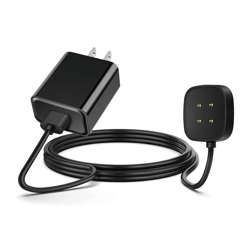 WZHENB Fast Wall Charger for Fitbit Sense & Versa 3 Versa 4 & Replacement Google Pixel Watch 3/2 USB Charging Cable Cord for Fit bit Sense 2/Sense/Versa 4 3 Smartwatch Charger Dock USB Cable Cord - Image 1