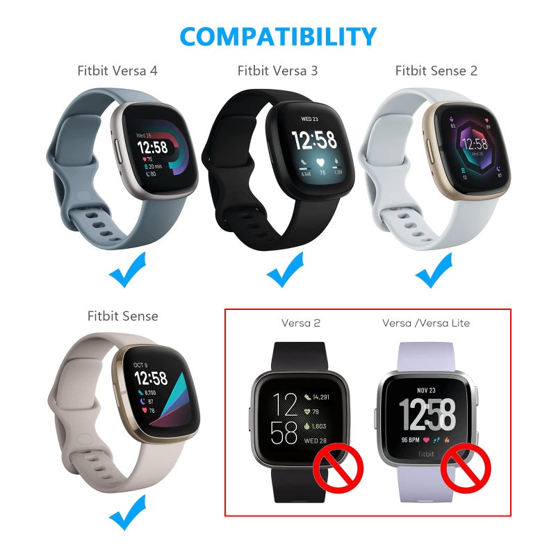 WZHENB Fast Wall Charger for Fitbit Sense & Versa 3 Versa 4 & Replacement Google Pixel Watch 3/2 USB Charging Cable Cord for Fit bit Sense 2/Sense/Versa 4 3 Smartwatch Charger Dock USB Cable Cord - Image 2