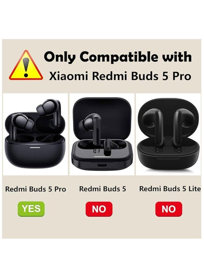 Case For Xiaomi Redmi Buds 5 Pro Case - Silicone Cover Holder for Earbuds - Green - Image 2