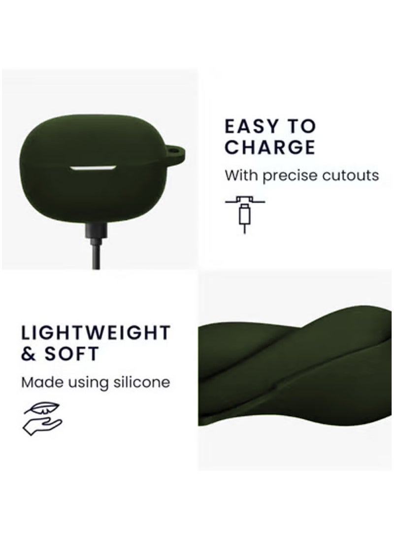 Case For Xiaomi Redmi Buds 5 Pro Case - Silicone Cover Holder for Earbuds - Green - Image 5