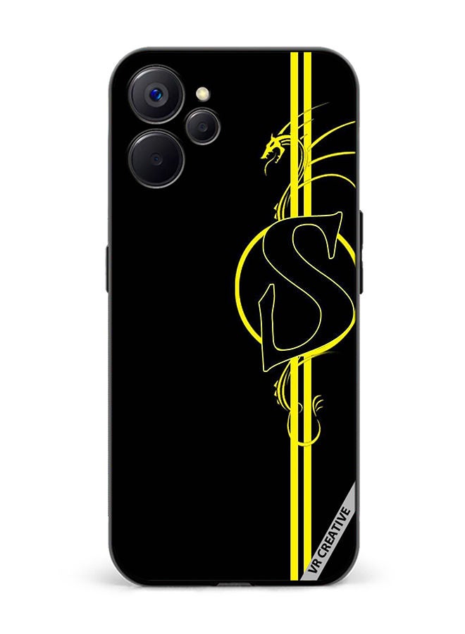 VR CREATIVE Protective Case Cover For Realme 10 5G Letter S Design Multicolour - Image 1