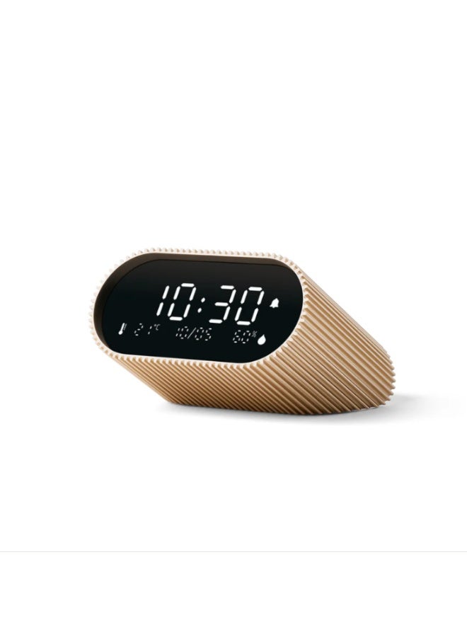 LEXON Ray LCD Digital Alarm Clock With Thermometer And Hygrometer - Image 5