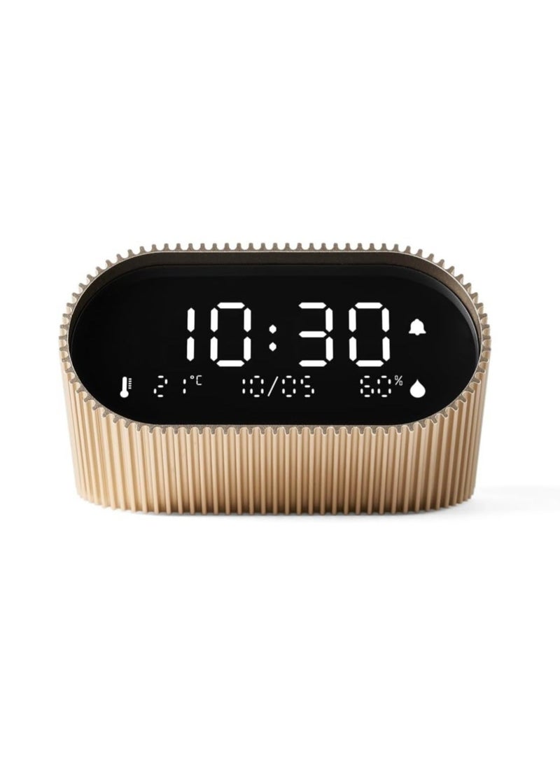 LEXON Ray LCD Digital Alarm Clock With Thermometer And Hygrometer - Image 3