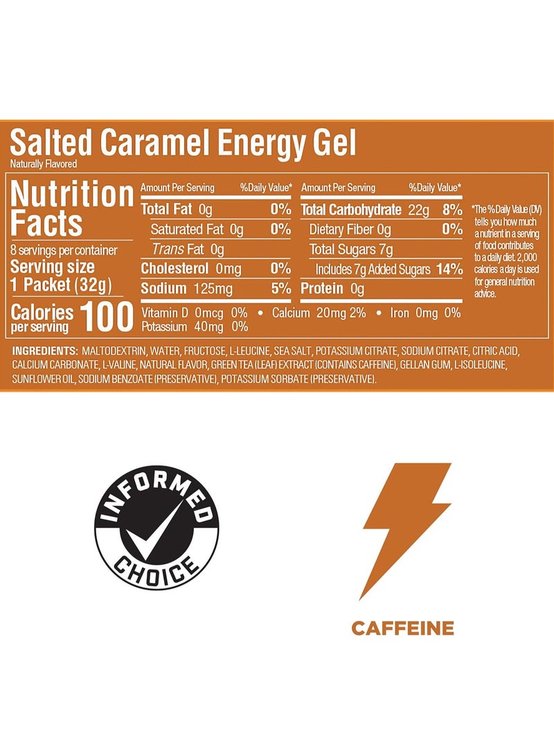 GU Energy Gel Salted Caramel 1 Piece  - Image 3