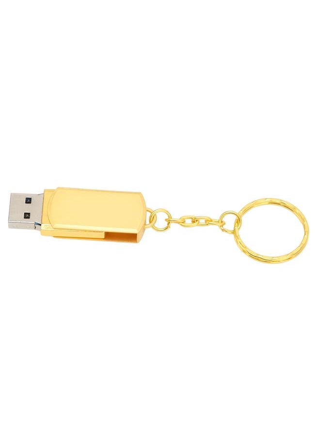Thoraya usb3.0 + tpye-C mobile phone computer dual-use USB flash drive with keychain USB3.0 flash memory stick high speed flash drive flash drive thumb drive 16GB gold  - Image 3