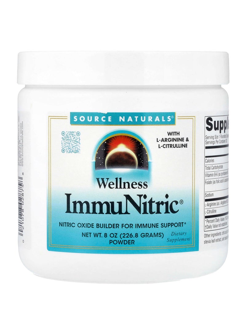 Source Naturals Wellness, ImmuNitric® Powder, 8 oz (226.8 g)