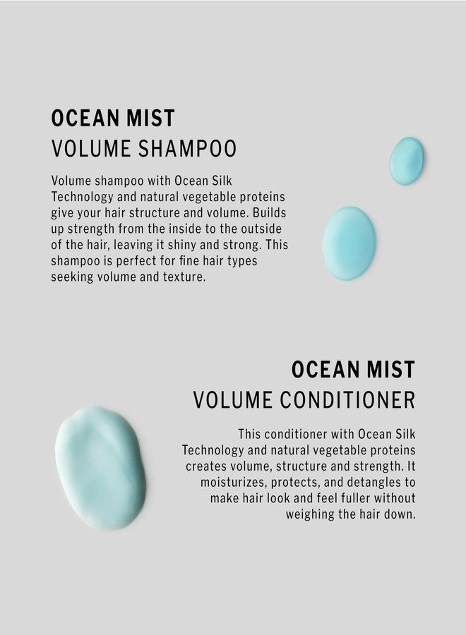 SACHAJUAN Ocean Mist Volume Shampoo and Conditioner Set | Ocean Silk Technology & Vegetable Proteins for Volume, Structure & Body | Lightweight Hydration | Vegan & Paraben-Free | Set of 2 (8.4 oz) - Image 2