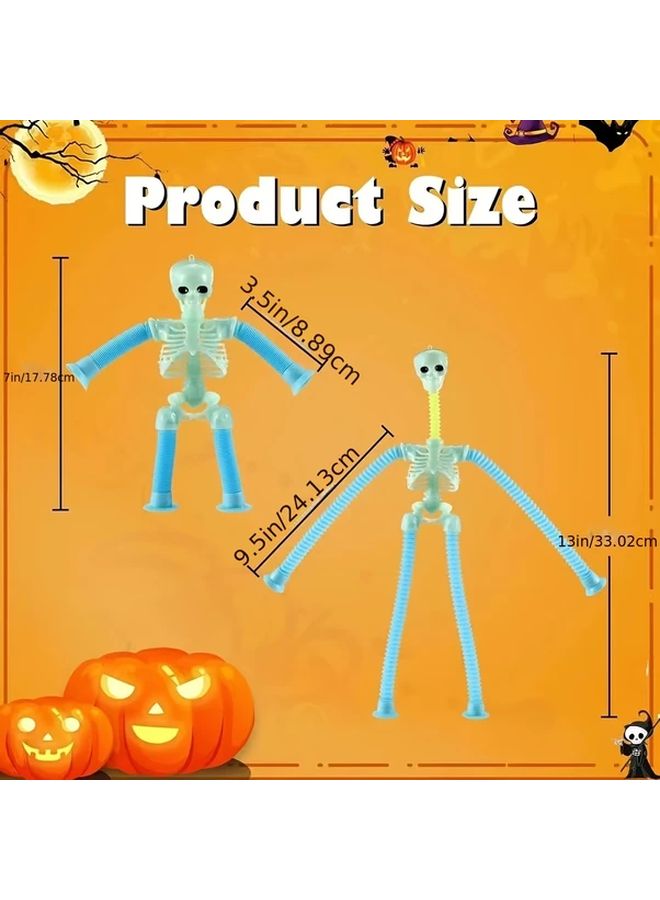 Green Telescopic Skeleton Fidget Toy for Stress Relief And Focus - Image 2