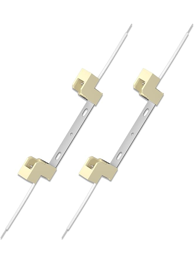 The Bros R7S Bulb Socket, R7S Bulb 118mm Lamp Holder Double Ended Lamp Holder Connector Metal Ceramic Handle R7S Lamp Socket for Flood Light Halogen Linear Lamp (2 PCS) - Image 1
