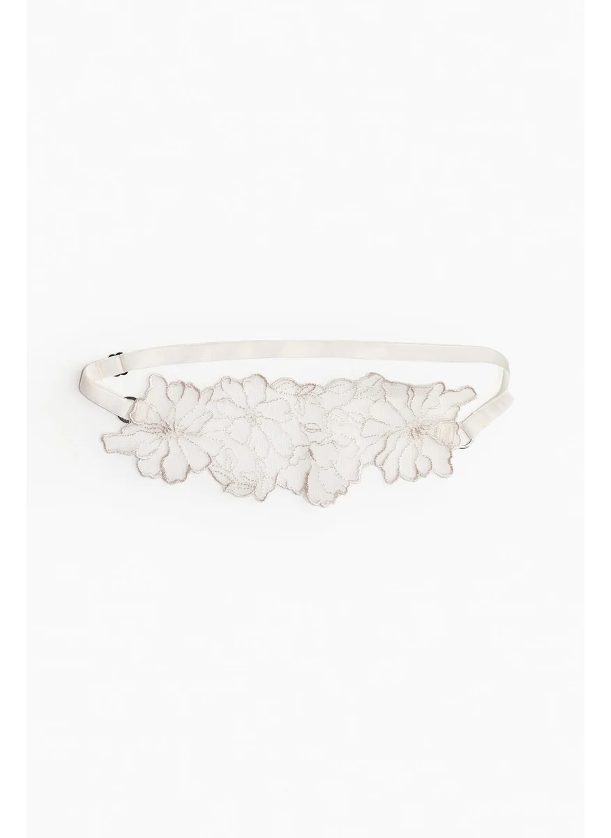 H&M Embroidered Garter