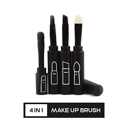 Adbeni Makeup Brush Set Professional for Rouge Brush, Eye shadow brush, Lip Brush, Eye shadow stick, Eyebrow comb and brush eyebrow || daily Use For Women & Girl, Assorted Color - Image 2