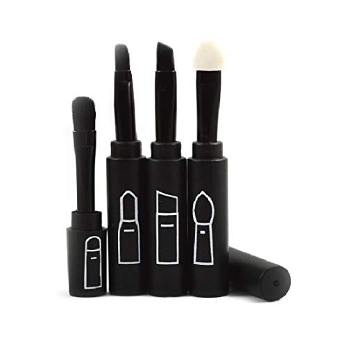 Adbeni Makeup Brush Set Professional for Rouge Brush, Eye shadow brush, Lip Brush, Eye shadow stick, Eyebrow comb and brush eyebrow || daily Use For Women & Girl, Assorted Color - Image 1
