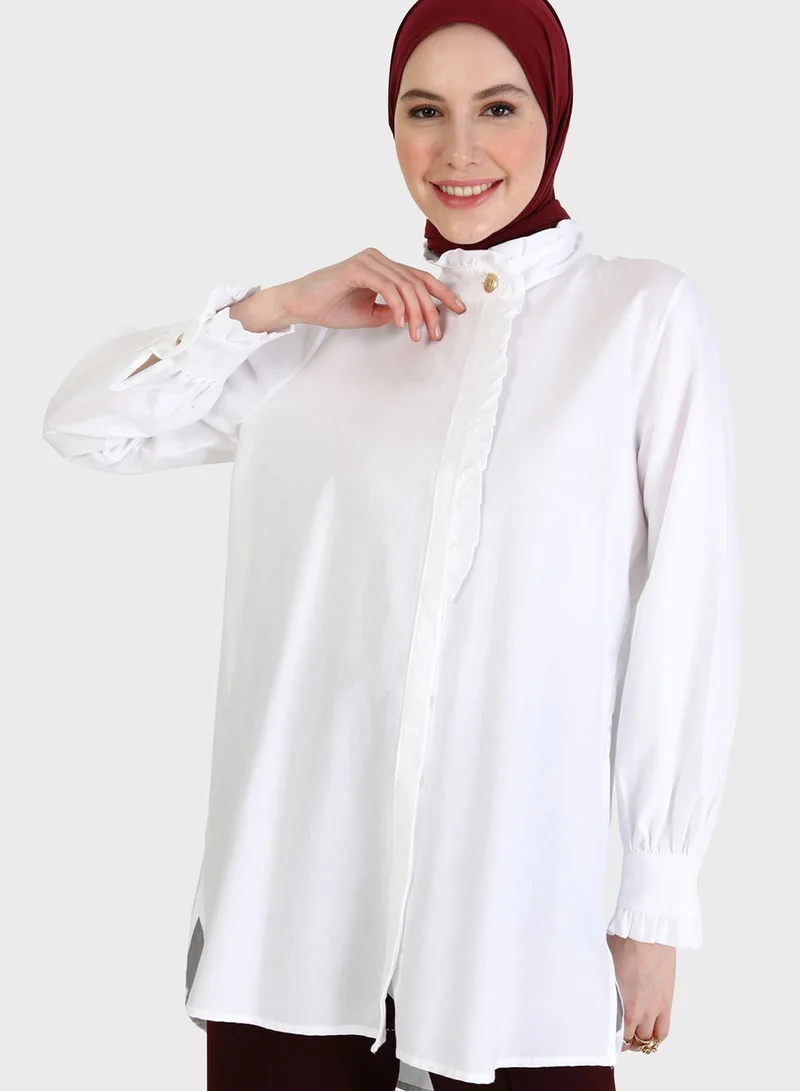 Refka by modanisa Button Down Tunic
