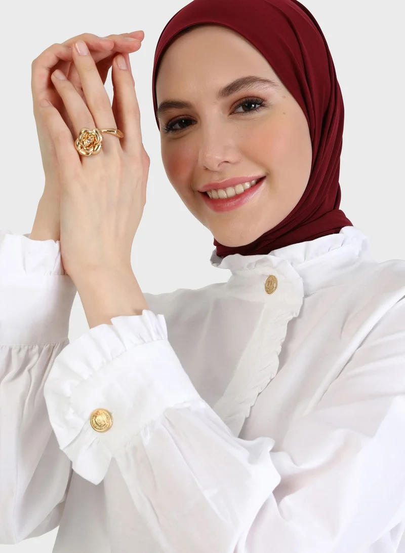 Refka by modanisa Button Down Tunic