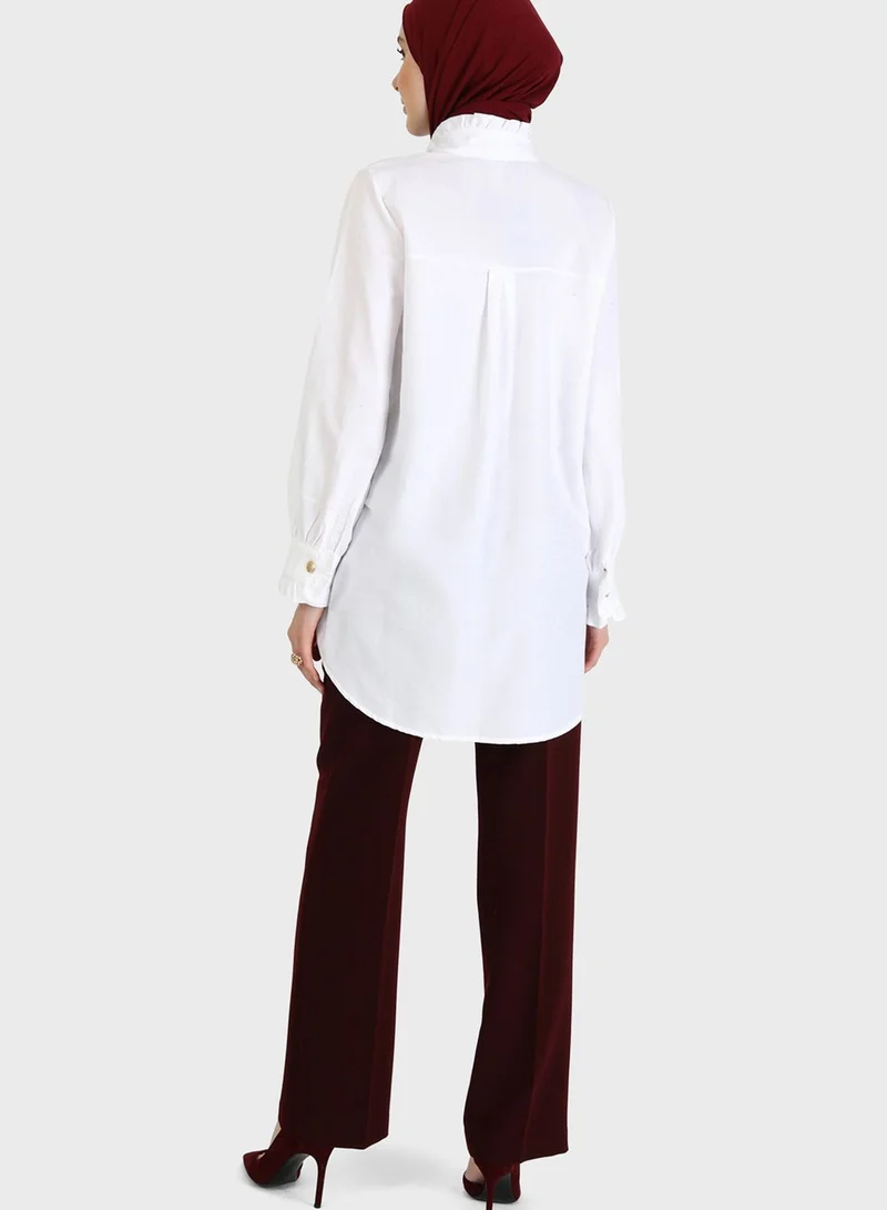 Refka by modanisa Button Down Tunic