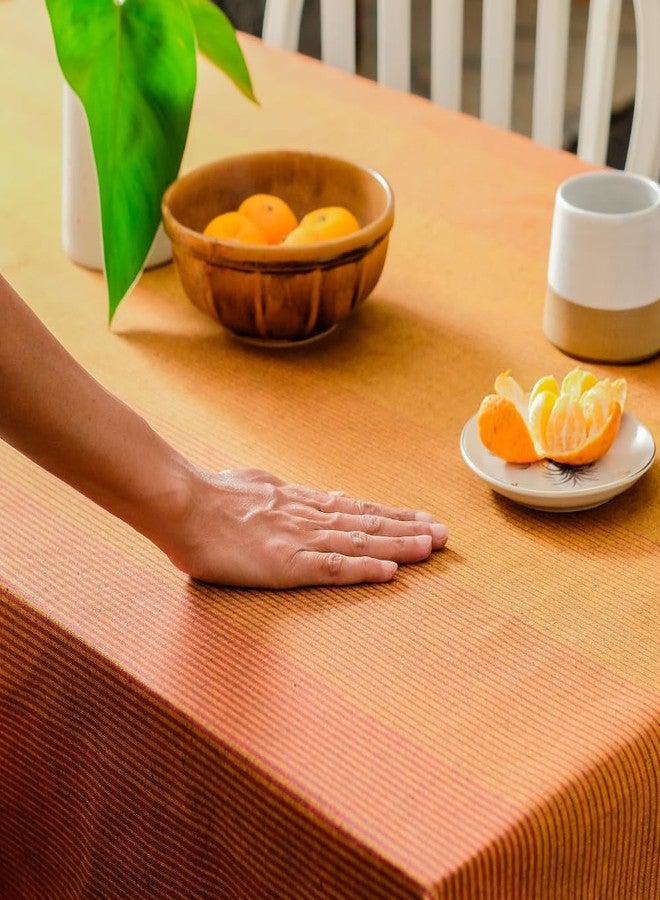 THE YARD HOUSE Wipeable & Anti-Slip Woven Table Cover -Serene Sunset (Rectangle 4 Seater, 122cm X 183cm)| Protects Against Spills, Scratches & Damages | Family Dining, Party, Gifting - Image 4