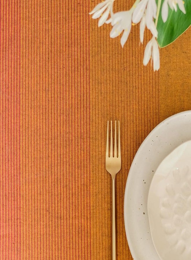 THE YARD HOUSE Wipeable & Anti-Slip Woven Table Cover -Serene Sunset (Rectangle 4 Seater, 122cm X 183cm)| Protects Against Spills, Scratches & Damages | Family Dining, Party, Gifting - Image 2