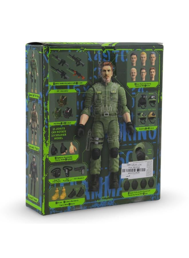 Xingrong Military Soldiers – Green (22 Pieces) - Image 2