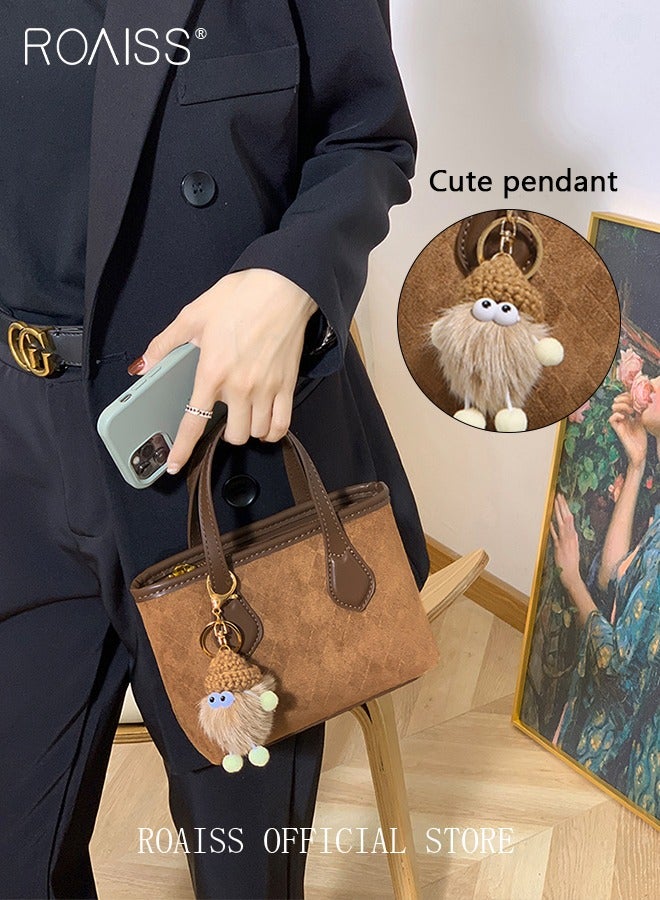 رويس حقيبة دلو للنساء يمكن استخدامها كحقيبة كروس كاجوال عصرية ومتعددة الاستخدامات - Image 5