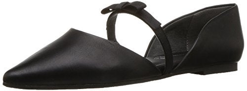 BC Footwear Women's Arc Mary Jane Flat, Black, 9 M US - Image 5