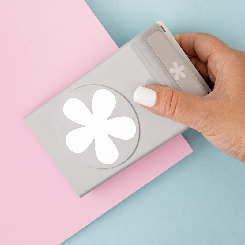 EK Tools Retro Flower Punch, Large Paper Punch, Craft Hole Punch, for Scrapbooking, Handmade Card-Making, Invitations, Decorations, Gift Tags. - Image 5