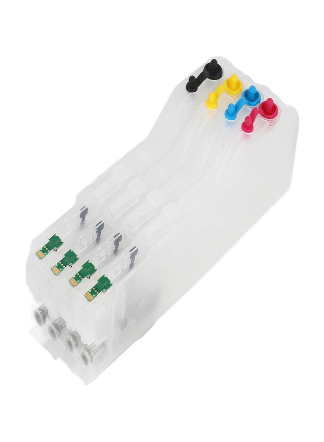 4 قطع من خراطيش الحبر الفارغة القابلة لإعادة التعبئة للاستخدام مرة واحدة، مناسبة للطابعات من النوع المطول LC3117 - Image 3