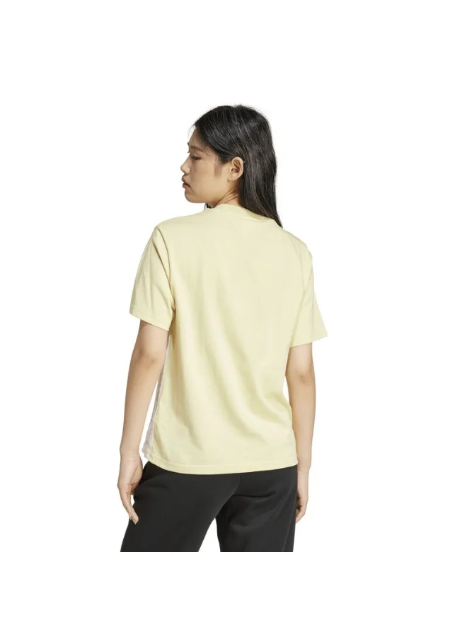Adidas adidas W 3S SJ T Yellow Training T-SHIRTS for Women - 2XS