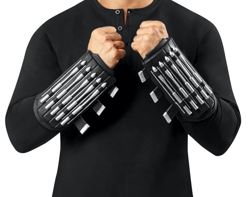 Rubies The Batman: Batman Gauntlets for Adults, Men's No Size - Image 3