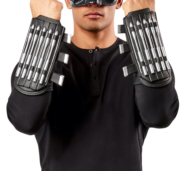 Rubies The Batman: Batman Gauntlets for Adults, Men's No Size - Image 1