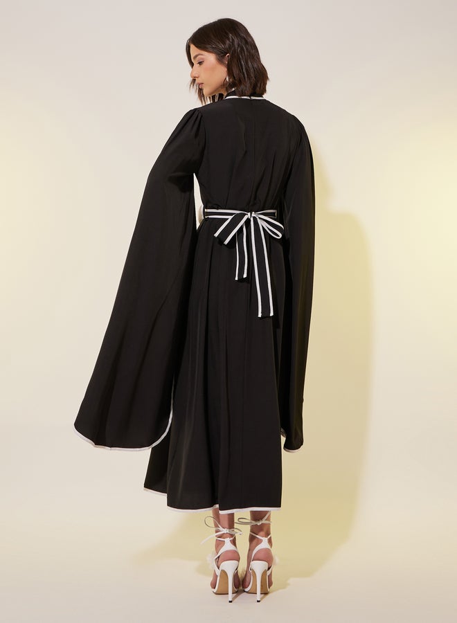Take Two Cape Effect Midi Dress - Image 5