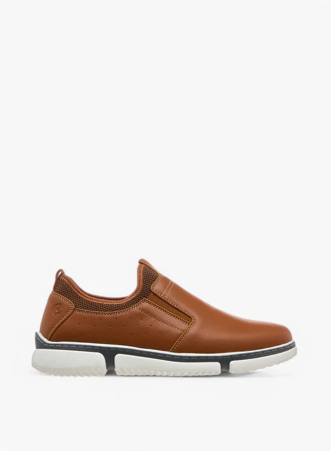 Le Confort Textured Slip-On Loafers
