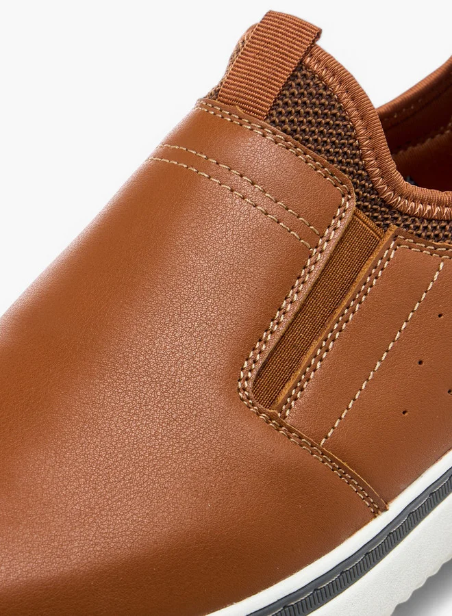 Le Confort Textured Slip-On Loafers