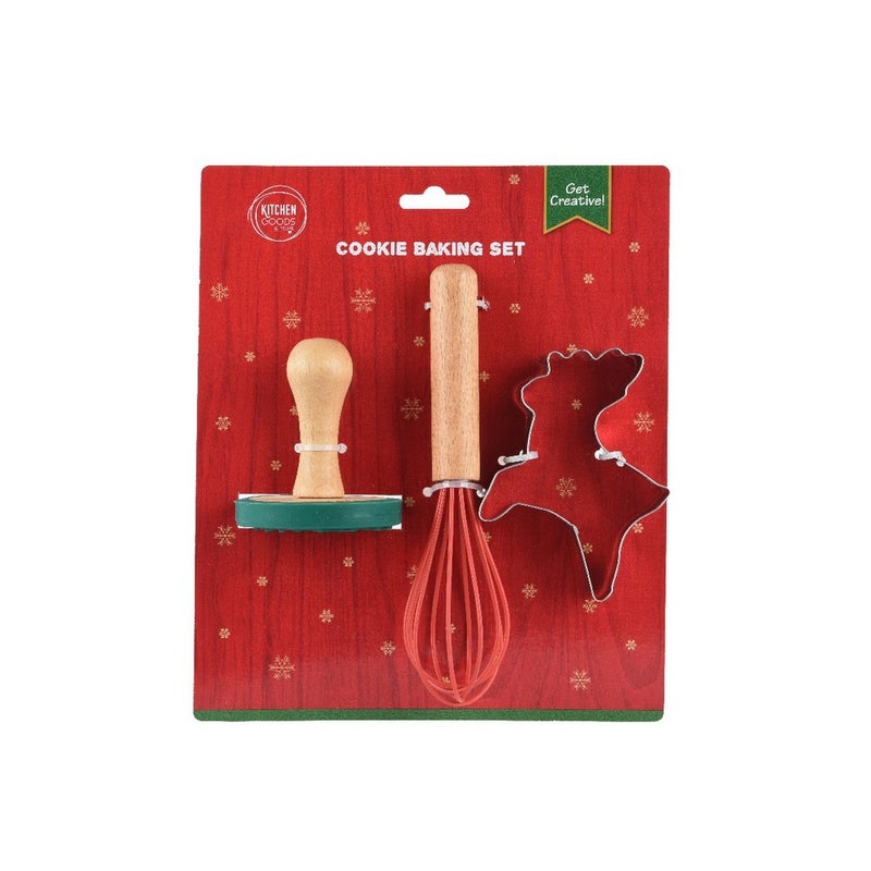 Kaemingk مجموعة خبز كامينغك – أدوات خبز سيليكون، ملحقات مطبخ عيد الميلاد، أدوات خبز عيد الميلاد الاحتفالية، قوالب سيليكون غير لاصقة، ديكور منزلي وطهي موسمي - Image 1