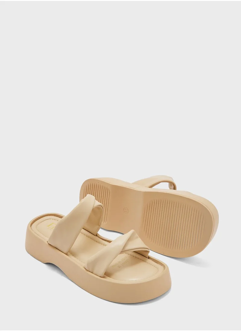 ELLA Double Strap Slides