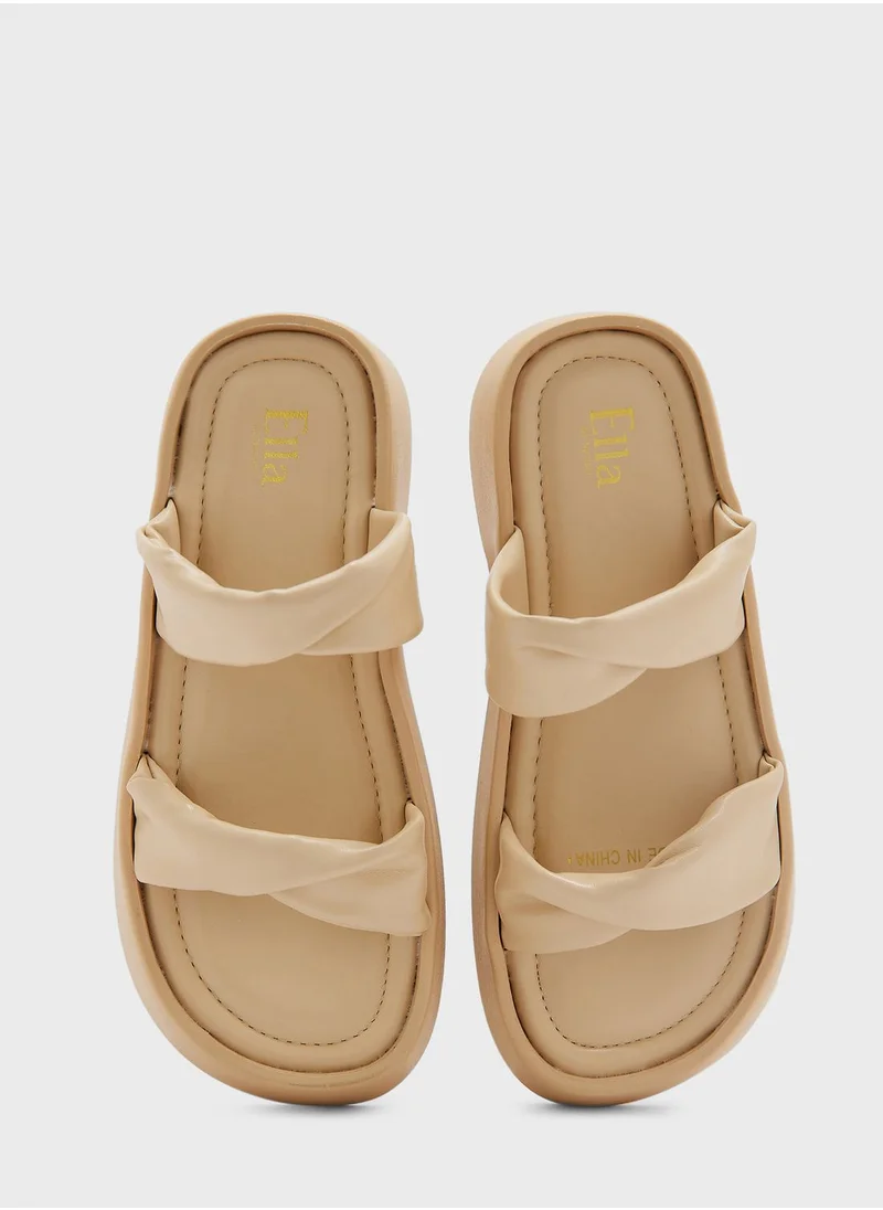 ELLA Double Strap Slides