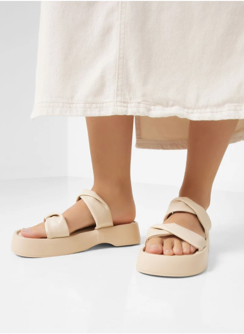ELLA Double Strap Slides