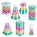 3Dgenius 6 Pack Spiral Cone Fidget Toys 3D Printed Spiral Fidget Toys Impossible Cone 3D Printed Fidgets Impossible Pyramid Passthrough 3D Printed Toys for Adults Kids for Anxiety Relaxing Pack3 - Image 2