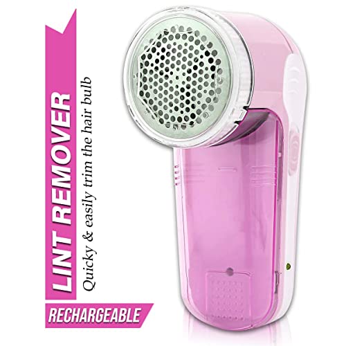 Pick Ur Needs Lint Remover for Clothes/Fabric sheaver with Extra Blade Sweater & Woolen Fabric Lint Shaver for Clothes with Rechargeable Battery - Image 1