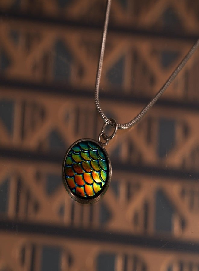 Botrinal Descendant Dragon Scale Necklace Mal Costume Descendant Necklace Princess Halloween Jewelry for Valentine's Gift - Image 2