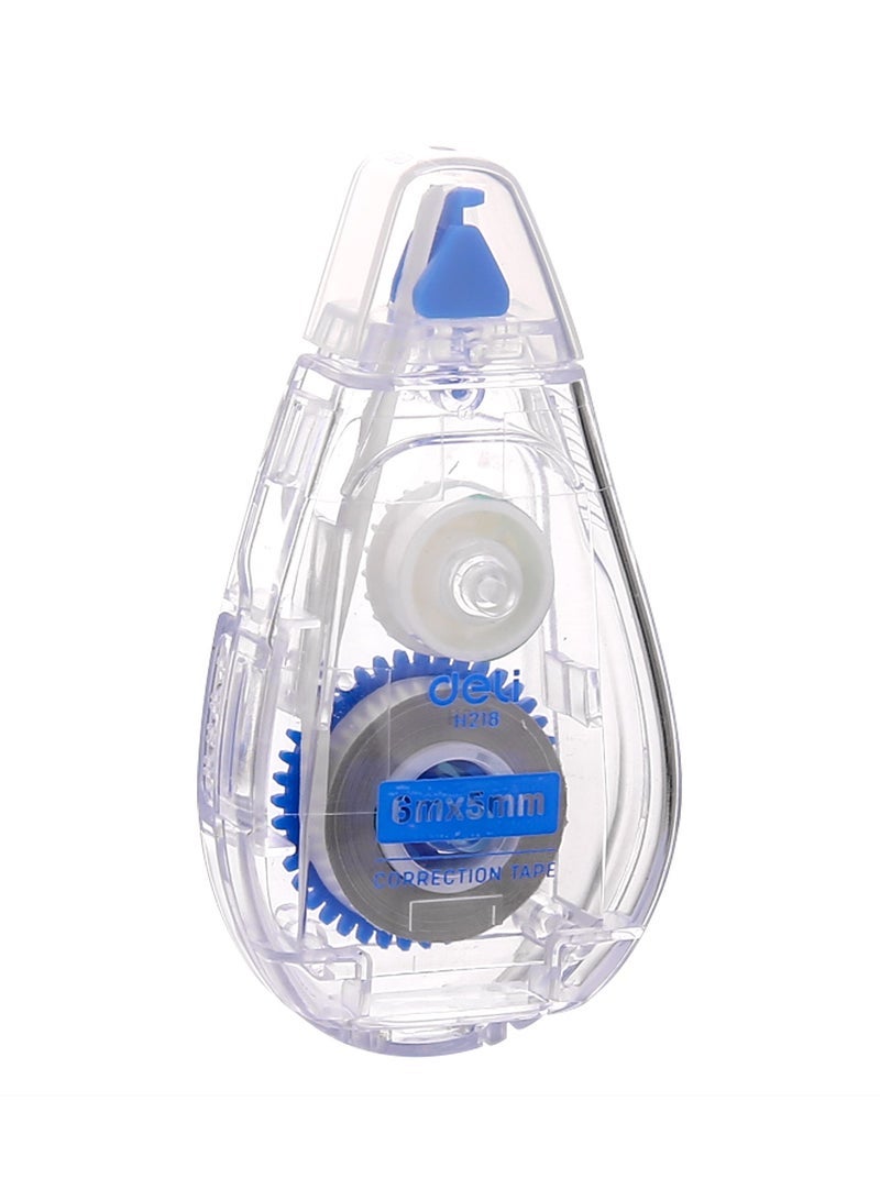 Deli EH21801 Correction Tape 5mm×6m Easy Glide for School & Office - Image 3