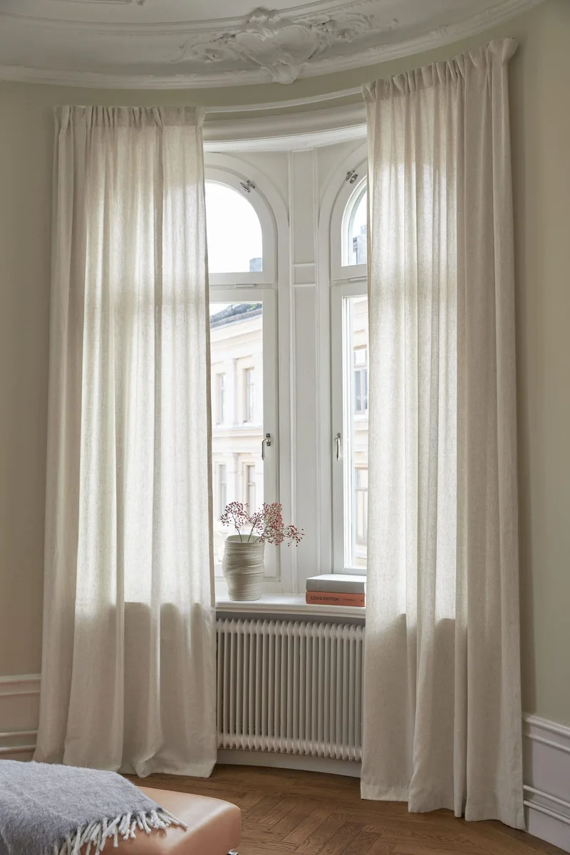 H&M 2-pack linen-blend curtain lengths