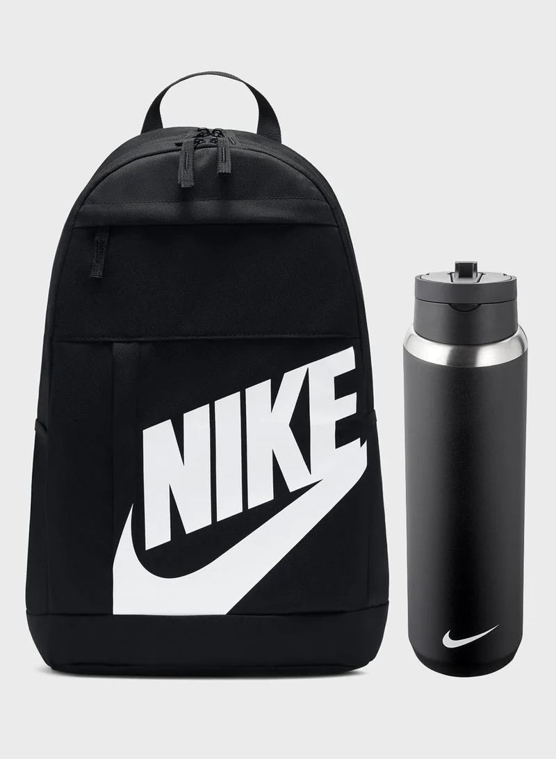 نايكي elemental backpack with water bottle