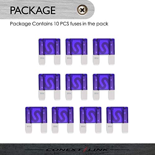 Conext Link MAXI100-10 Nickel 100 Amp MAXI Fuse 10 Pack - Image 5