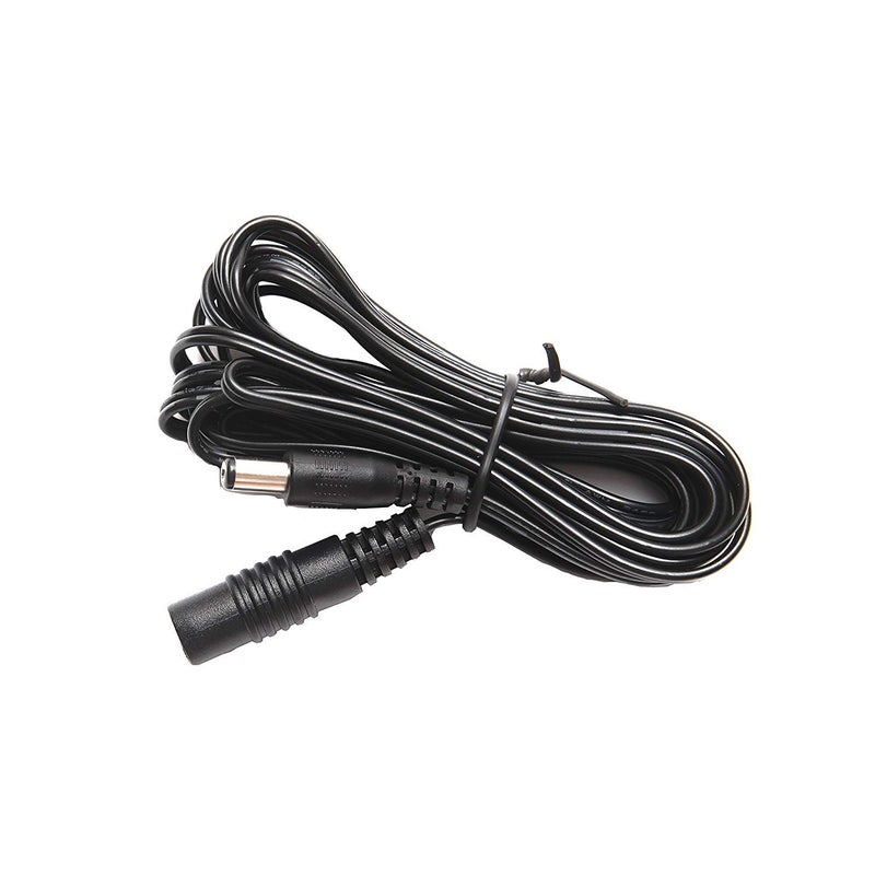 OMNIHIL 10 Feet 21millimeters x 55millimeters DC Plug Extension Cable Compatible with Power Adapter 20AWG