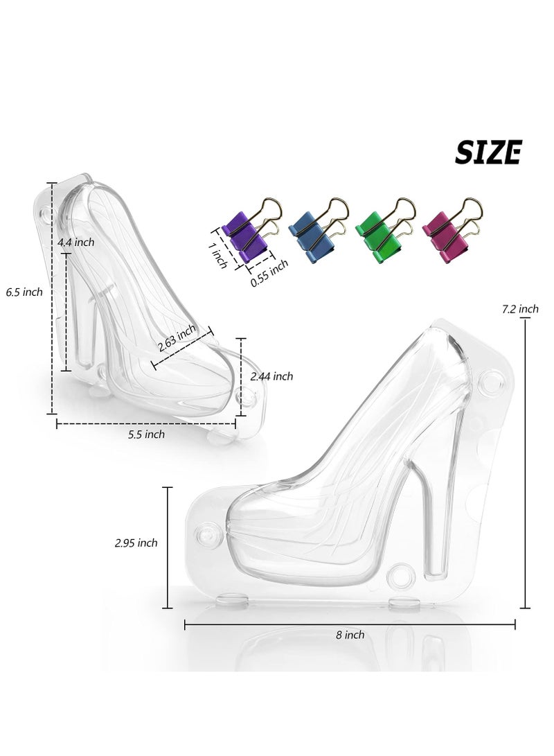 3D High Heel Chocolate Mold for Cake and Candy Making, Perfect for Birthdays and Special Occasions - Image 2