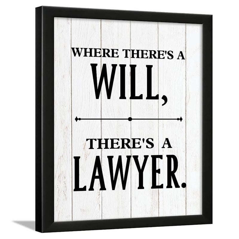 Chaka Chaundh Chaka Chaundh Lawyer Quotes Wall Poster Law Quotes Frame Poster Advocate Quotes Poster Lawyer Office Decoration Poster Legal quotes 14 X 11 Inches There is a Lawyer White